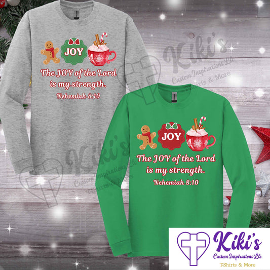 Joy Shirts - Kiki's Custom Inspirations Long Sleeve