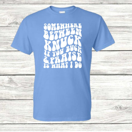 Knuck & Praise T-Shirt - Kiki's Custom Inspirations DTF T-Shirt, Vinyl T-Shirt