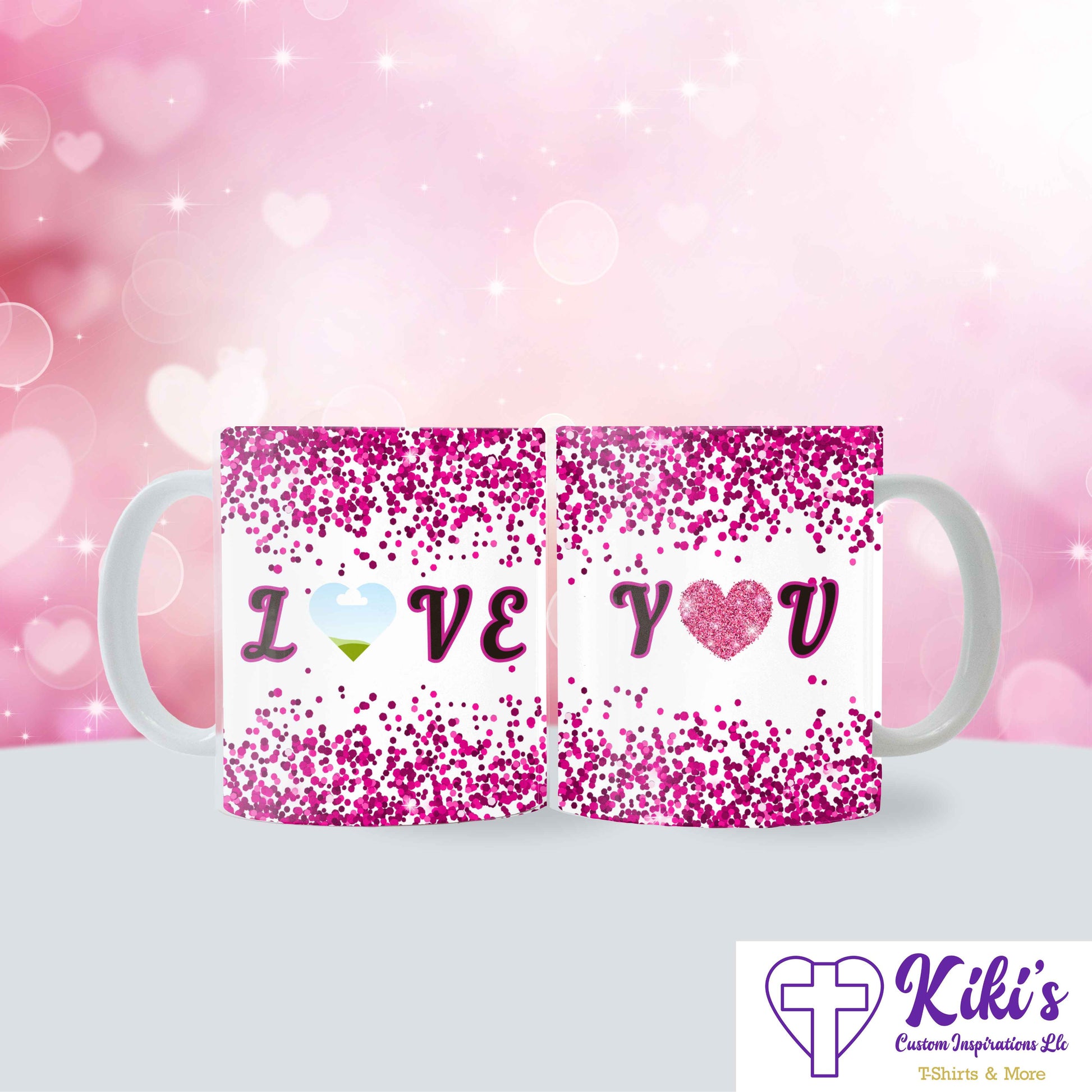 Love You Mug - Kiki's Custom Inspirations Drinkware