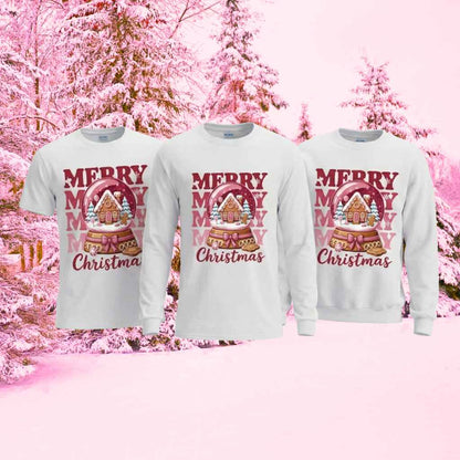 Merry Christmas Snow Globe Apparel & Mug Bundle - Kiki's Custom Inspirations T-Shirt, Long Sleeve, Sweatshirt, Mug