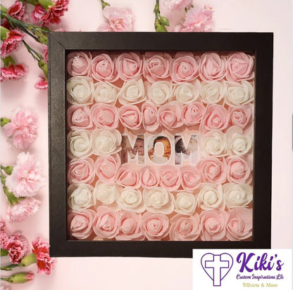 MOM Rose Shadow Box - Kiki's Custom Inspirations Shadow box
