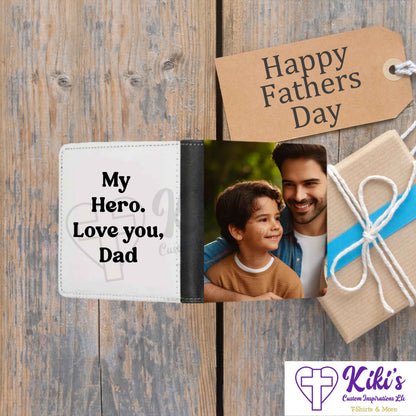 Personalized Men's Wallet - Kiki's Custom Inspirations Wallet