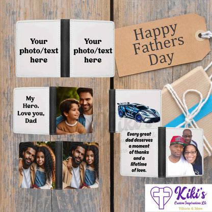 Personalized Men's Wallet - Kiki's Custom Inspirations Wallet