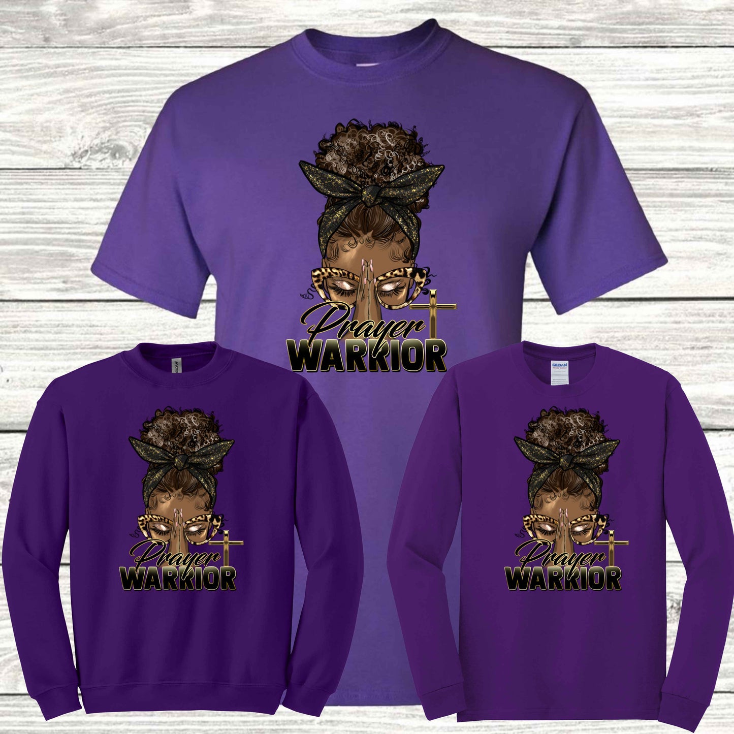 Prayer Warrior Apparel - Kiki's Custom Inspirations T-Shirt, Long Sleeve, Sweatshirt