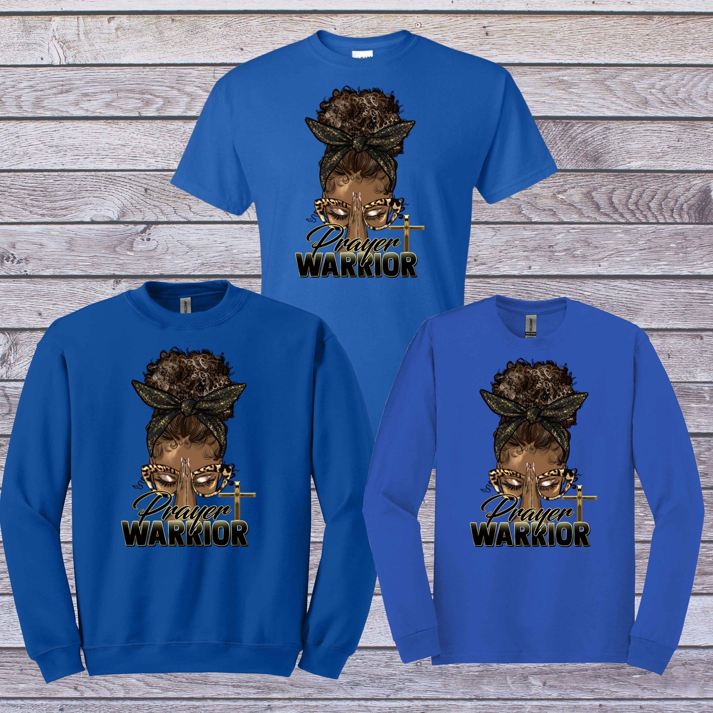 Prayer Warrior Apparel - Kiki's Custom Inspirations T-Shirt, Long Sleeve, Sweatshirt