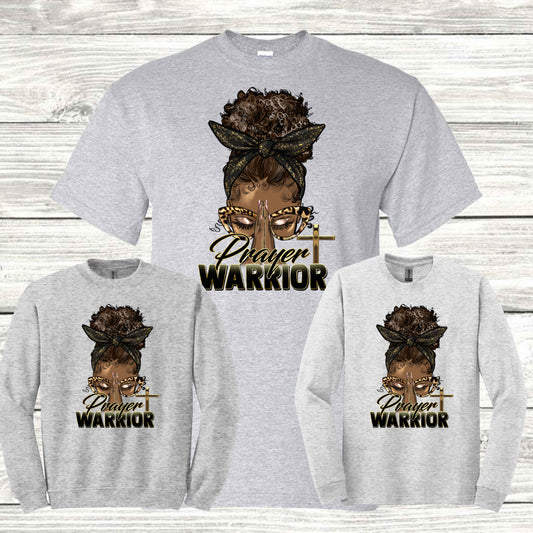 Prayer Warrior Apparel - Kiki's Custom Inspirations T-Shirt, Long Sleeve, Sweatshirt