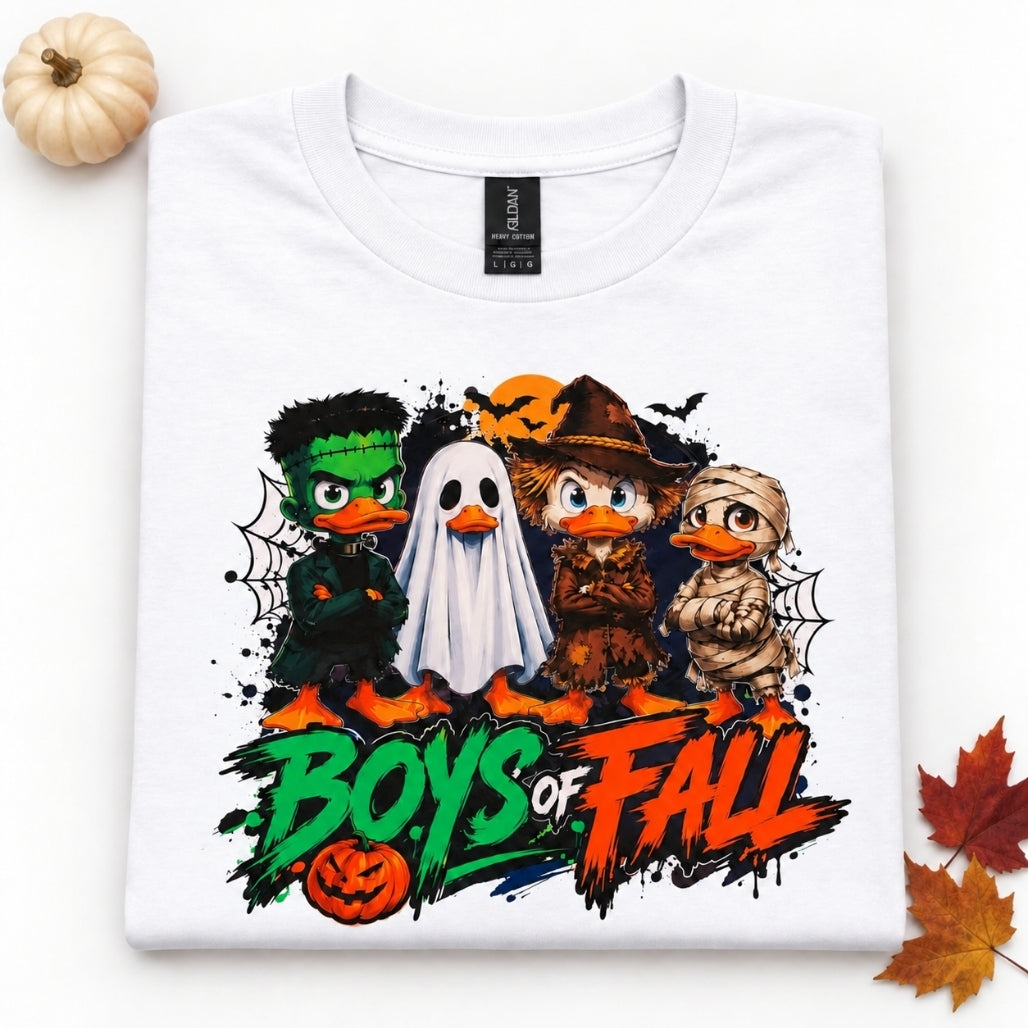 Boys of Fall Halloween Graphic T-Shirt