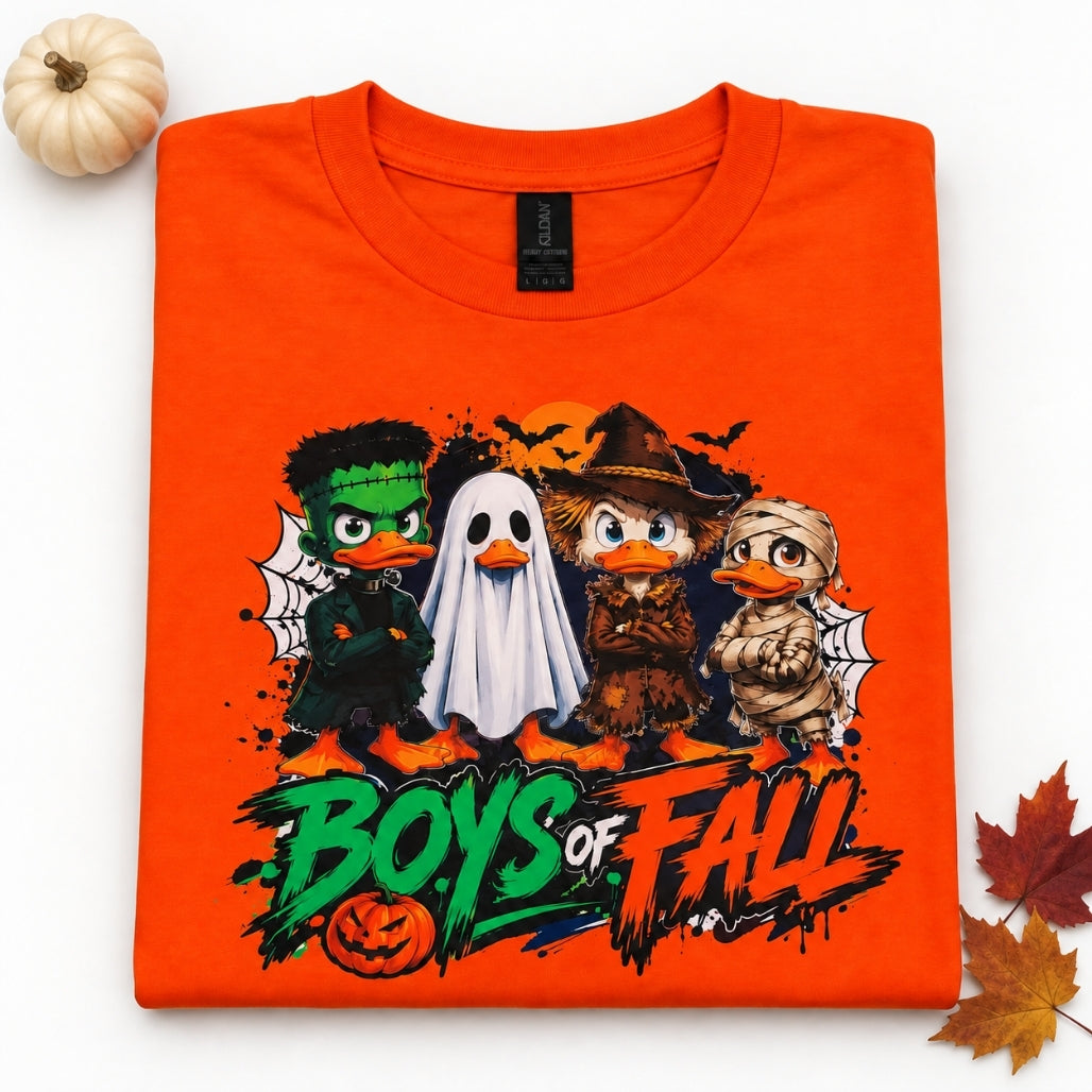 Boys of Fall Halloween Graphic T-Shirt