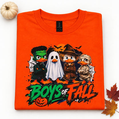 Boys of Fall Halloween Graphic T-Shirt