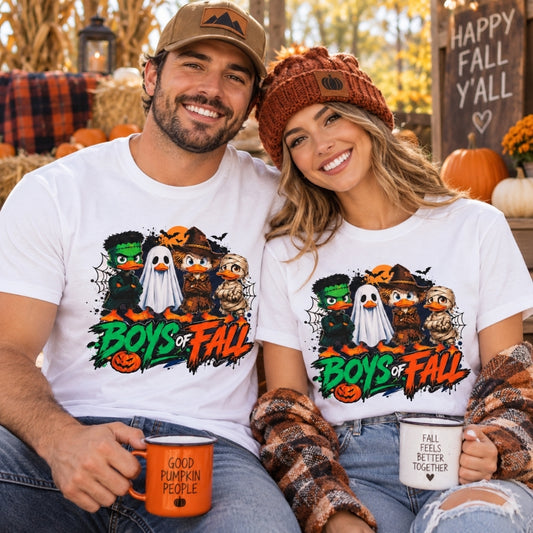 Boys of Fall Halloween Graphic T-Shirt