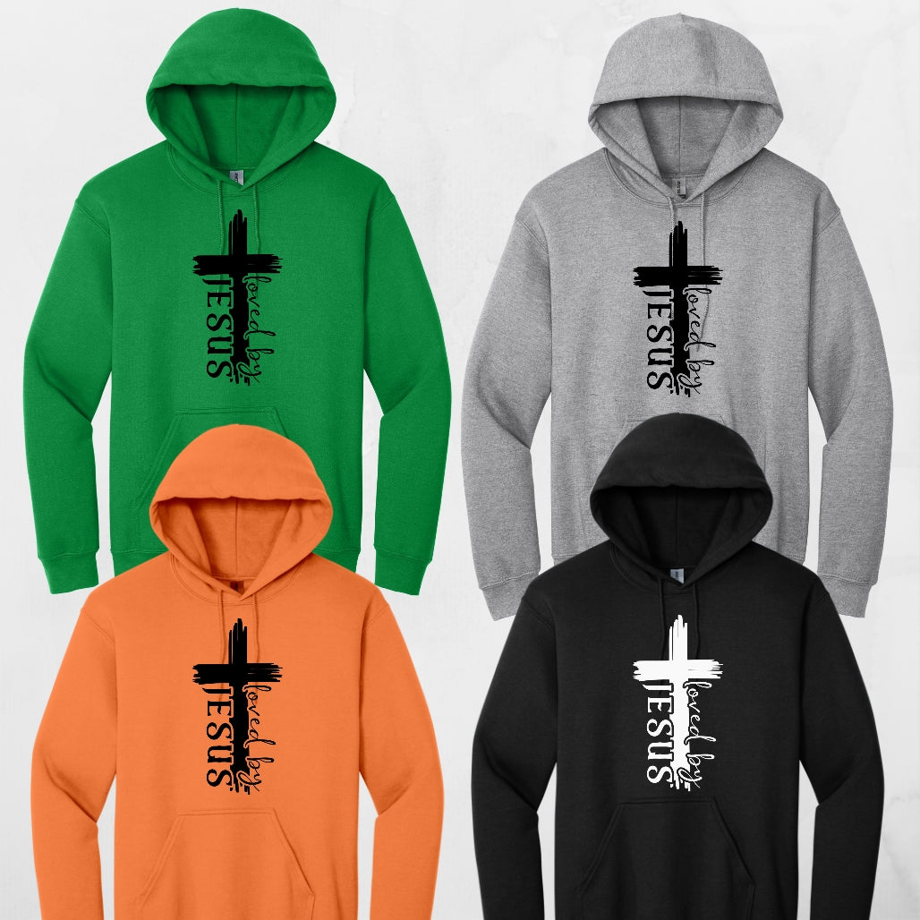 Loved by Jesus Hoodies