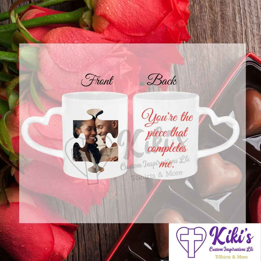 Vday Puzzle Mug - Kiki's Custom Inspirations Drinkware
