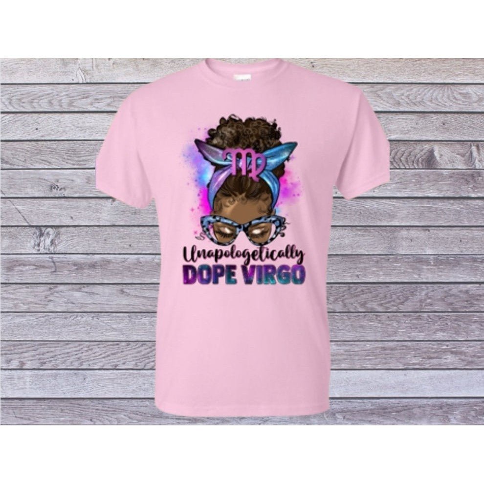 Virgos Are Dope T-Shirt - Kiki's Custom Inspirations DTF T-Shirt