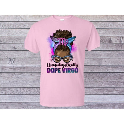 Virgos Are Dope T-Shirt - Kiki's Custom Inspirations DTF T-Shirt