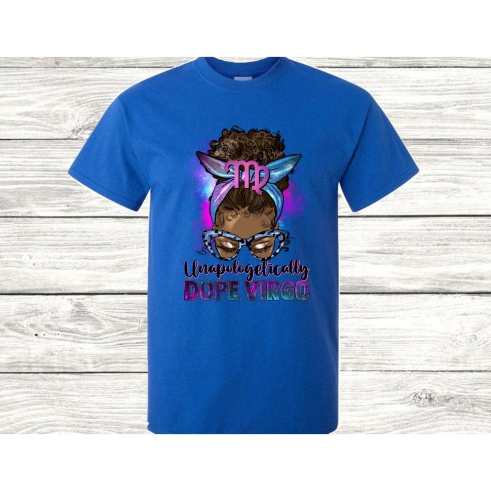 Virgos Are Dope T-Shirt - Kiki's Custom Inspirations DTF T-Shirt