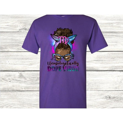 Virgos Are Dope T-Shirt - Kiki's Custom Inspirations DTF T-Shirt