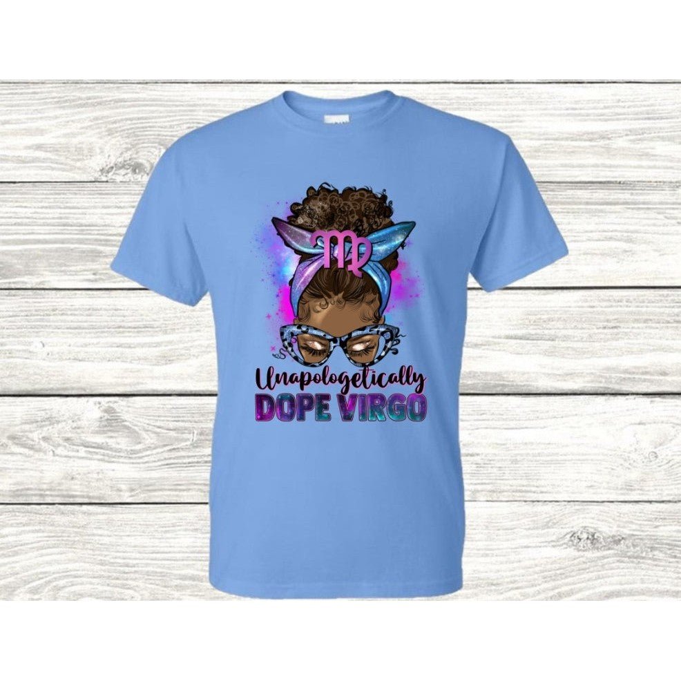 Virgos Are Dope T-Shirt - Kiki's Custom Inspirations DTF T-Shirt