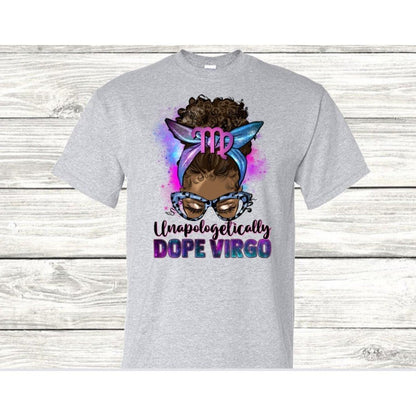 Virgos Are Dope T-Shirt - Kiki's Custom Inspirations DTF T-Shirt