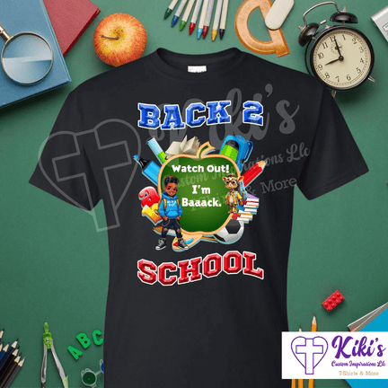 Watch Out, I'm Back Boys T-Shirt - Kiki's Custom Inspirations Kids DTF Tshirt