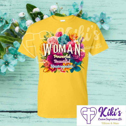 Woman T-Shirt - Kiki's Custom Inspirations DTF T-Shirt