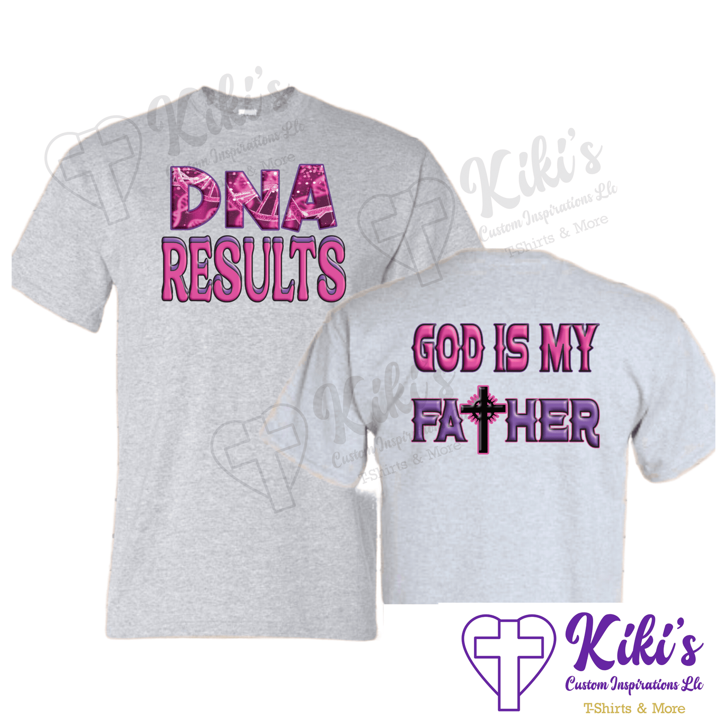 Women's DNA Results T-Shirt - Kiki's Custom Inspirations T-Shirt