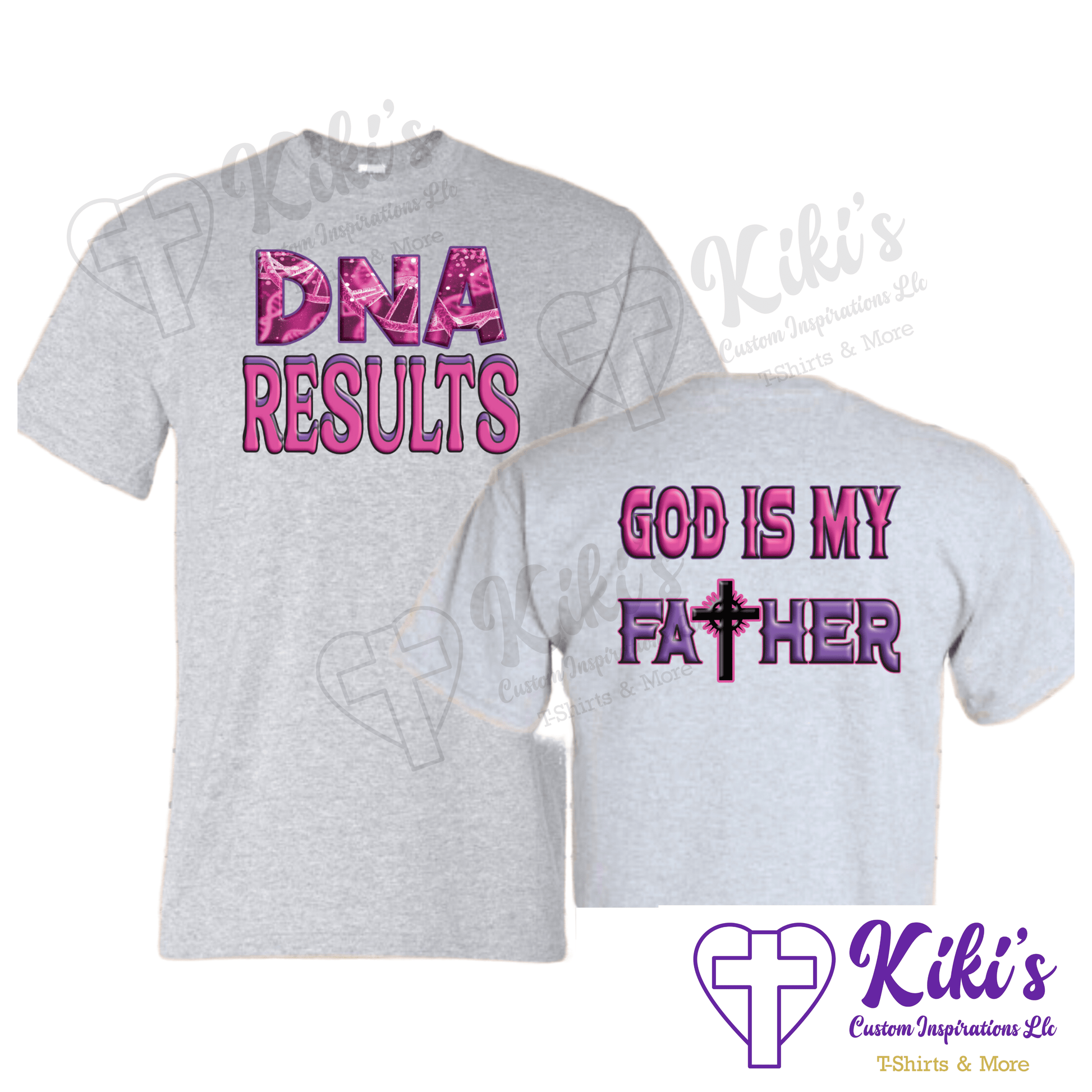 Women's DNA Results T-Shirt - Kiki's Custom Inspirations T-Shirt