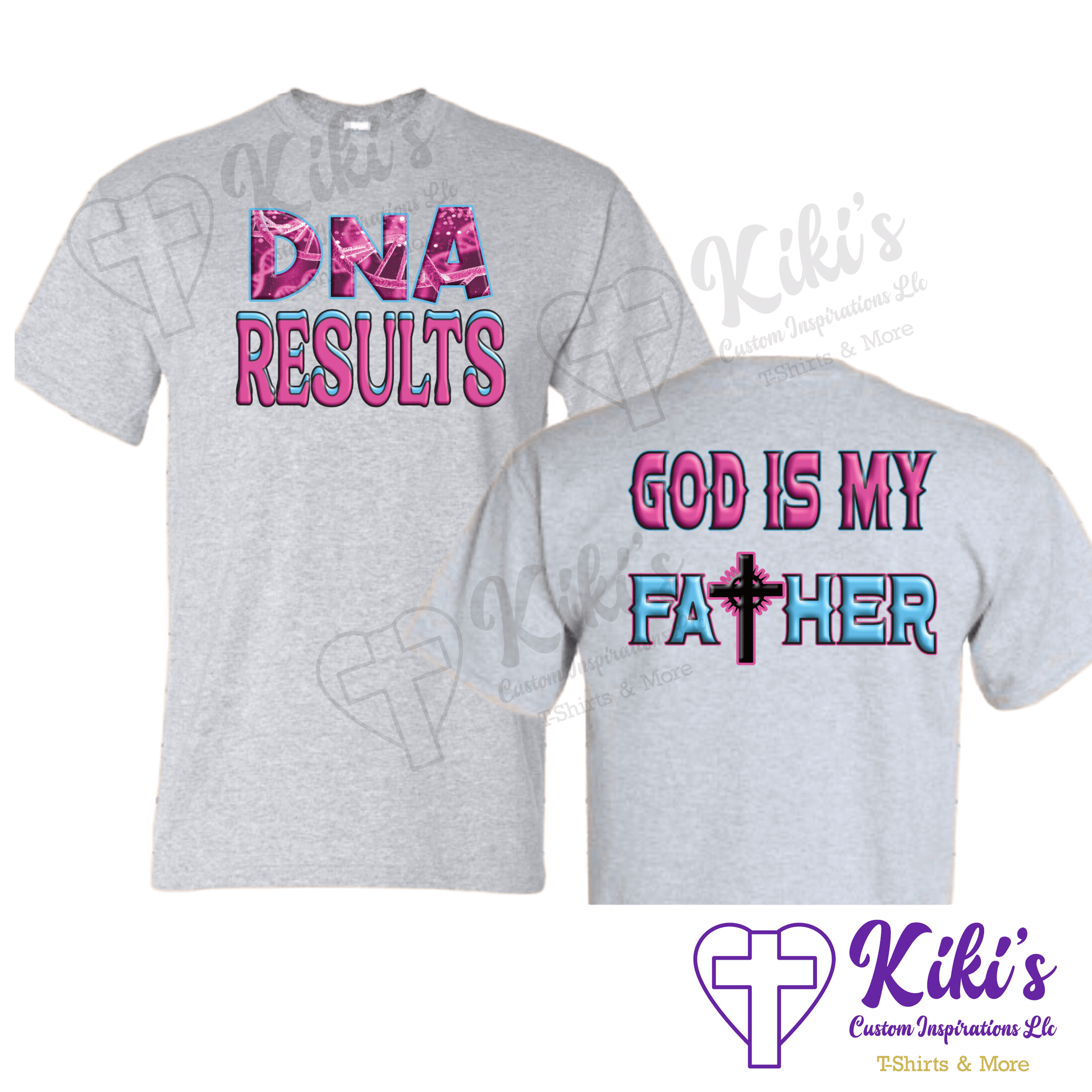 Women's DNA Results T-Shirt - Kiki's Custom Inspirations T-Shirt