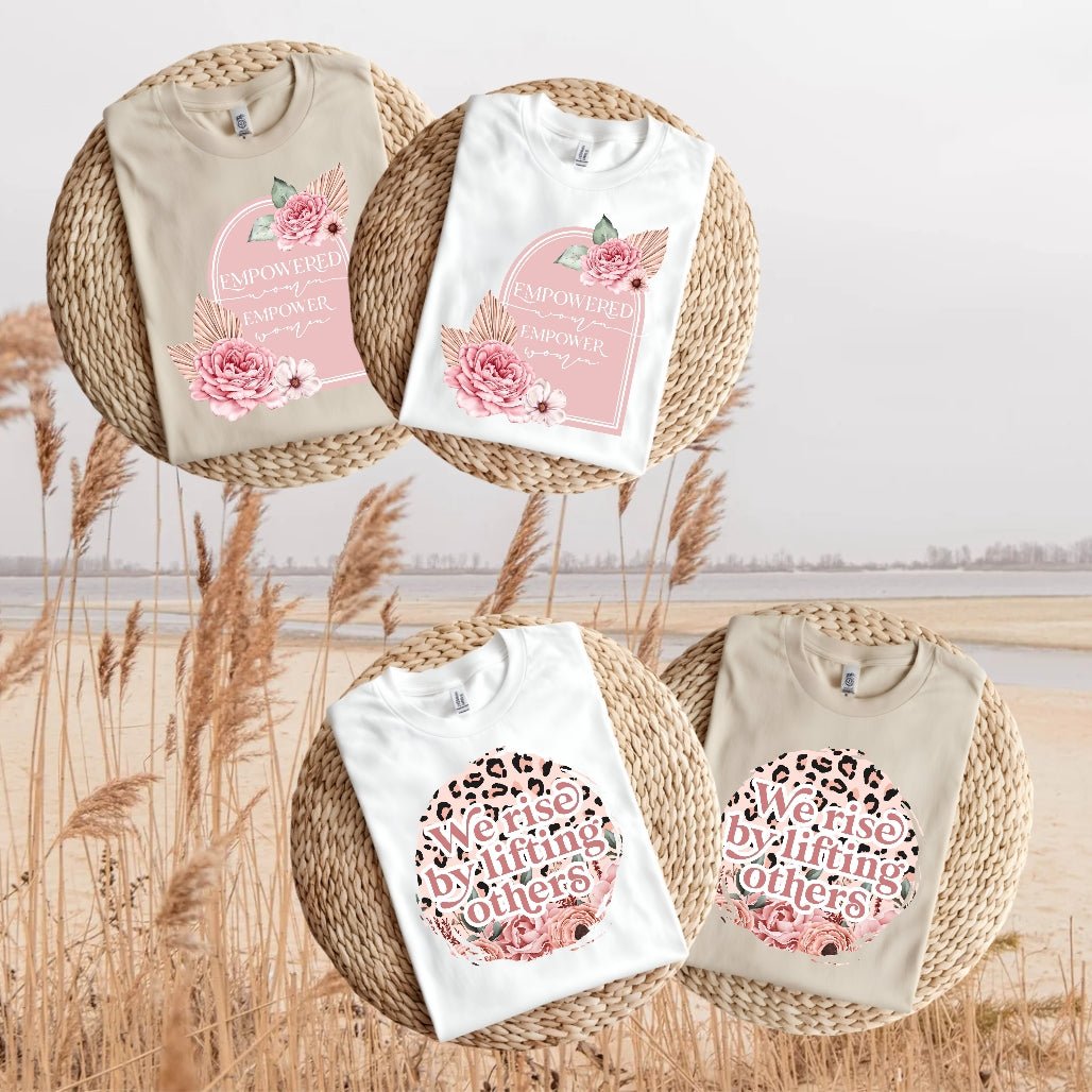 Women's Empowerment Bundle - Kiki's Custom Inspirations Dtf tshirt, zipper pouch, tote bag, mug